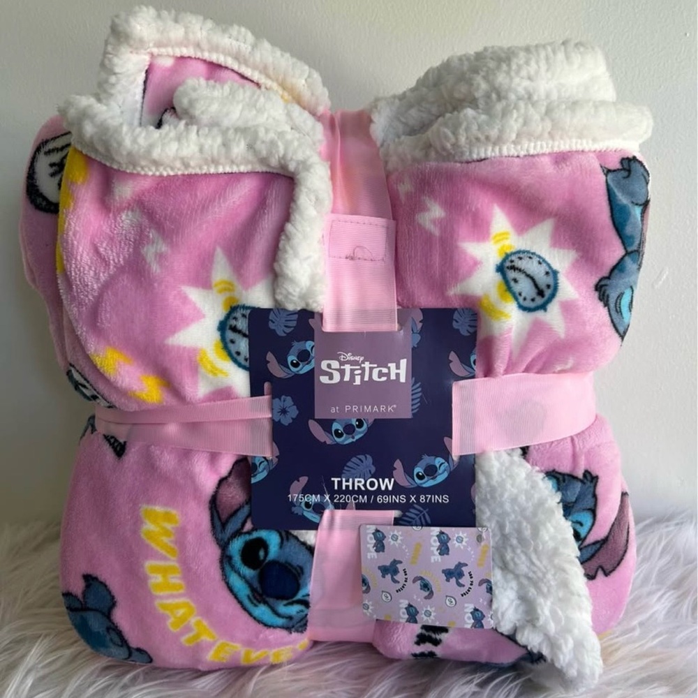 Stitch Sherpa Blanket